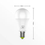 Ampoule intelligente LED WIFI RGBCW E27 9W 110V, automatisation sans fil pour la maison, 110V