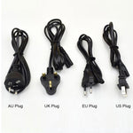 Chargeur de batterie AC 100-240V 4 emplacements pour piles AA, AAA, C / D, prise EU