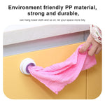 Crochets autocollants porte-serviettes, vert, violet, orange, rose