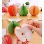 Autocollants notes de fruits, pastèque, pêches, poire