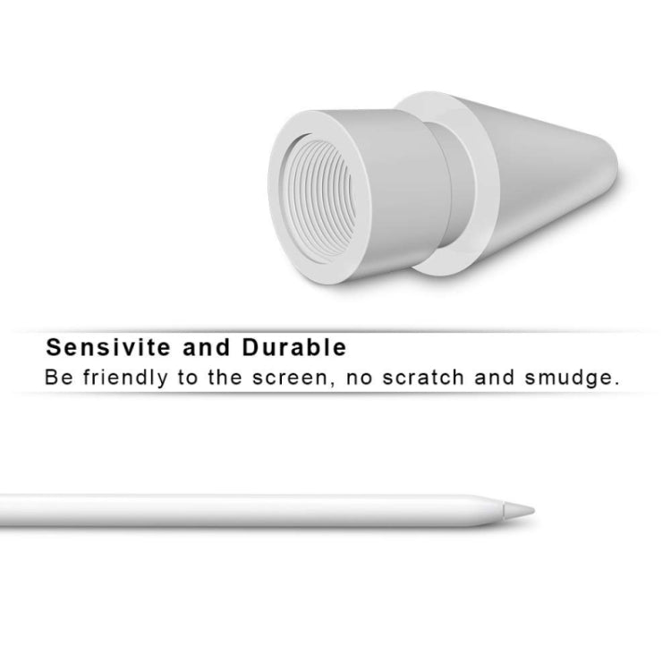 Pointes de rechange pour Apple Pencil 1 / 2 (Rouge), pointe en silicone