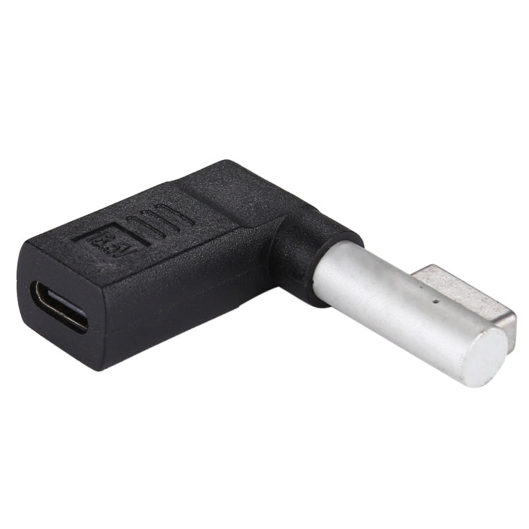 Adaptateur de charge USB-C / Type-C (femelle) vers MagSafe 1 (mâle en L) à 5 broches, Type-C vers MagSafe 1
