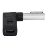 Adaptateur de charge USB-C / Type-C (femelle) vers MagSafe 1 (mâle en L) à 5 broches, Type-C vers MagSafe 1