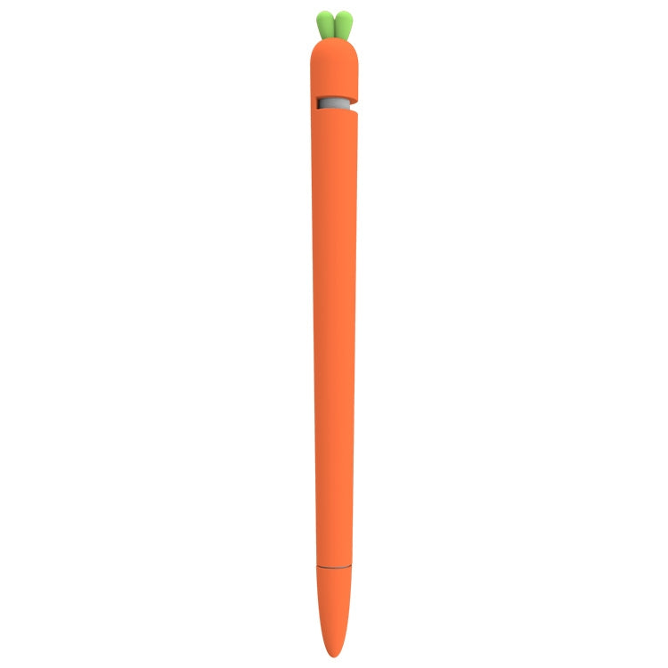 LOVE MEI pour Apple Pencil 1, étui de protection en silicone en forme de carotte, pour Apple Pencil 1