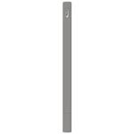 LOVE MEI Pour Apple Pencil 2 Étui de protection en silicone de forme triangulaire pour stylet, pour Apple Pencil 2
