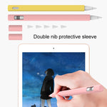 LOVE MEI pour Apple Pencil 1 Étui de protection en silicone de forme triangulaire, pour Apple Pencil 1