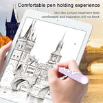 LOVE MEI Pour Apple Pencil 2 Étui de protection en silicone à rayures, Pour Apple Pencil 2
