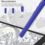 LOVE MEI Étui de protection en silicone en forme de doigt d'honneur pour stylet Apple Pencil 1, pour Apple Pencil 1