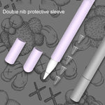 LOVE MEI Étui de protection en silicone en forme de doigt d'honneur pour stylet Apple Pencil 1, pour Apple Pencil 1