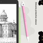 LOVE MEI Étui de protection en silicone en forme de doigt d'honneur pour stylet Apple Pencil 1, pour Apple Pencil 1