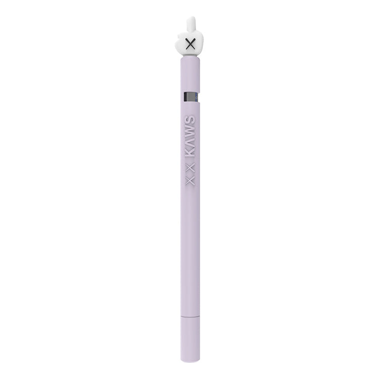 LOVE MEI Étui de protection en silicone en forme de doigt d'honneur pour stylet Apple Pencil 1, pour Apple Pencil 1