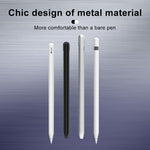 Coque de protection antidérapante en métal mat pour stylet Apple Pencil 1, pour Apple Pencil 1