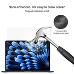 Pour MacBook Air 15,3 pouces A2941 2023 Film de protection d'écran en verre trempé antidéflagrant de 0,26 mm de dureté de surface 9H, pour MacBook Air 15,3 pouces A2941 2023 / Air 15 M3 2024 A3114 (1 pièce)