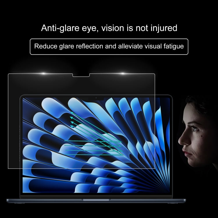 Pour MacBook Air 15,3 pouces A2941 2023 Film de protection d'écran en verre trempé antidéflagrant de 0,26 mm de dureté de surface 9H, pour MacBook Air 15,3 pouces A2941 2023 / Air 15 M3 2024 A3114 (1 pièce)