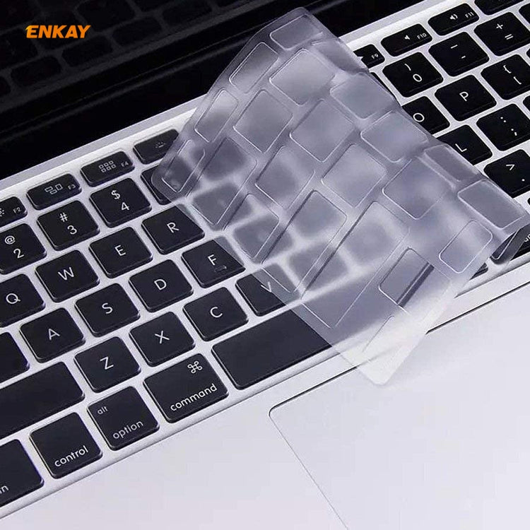 Protection de clavier ENKAY en TPU pour MacBook Air 13,3 pouces A1932 (2018), version UE, pour MacBook Air 13,3 pouces A1932 (2018)