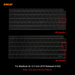 Protection de clavier ENKAY en TPU pour MacBook Air 13,3 pouces A1932 (2018), version UE, pour MacBook Air 13,3 pouces A1932 (2018)