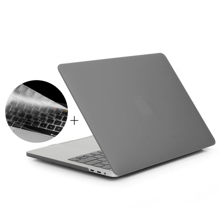 ENKAY Hat-Prince Étui de protection rigide en plastique mat 2 en 1 + coque de protection de clavier ultra-fine en TPU version US pour MacBook Pro 13,3 pouces 2016 avec Touchbar (A1706)