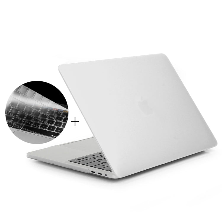 ENKAY Hat-Prince Étui de protection rigide en plastique mat 2 en 1 + coque de protection de clavier ultra-fine en TPU version US pour MacBook Pro 13,3 pouces 2016 avec Touchbar (A1706)