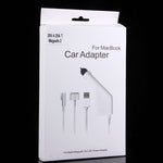 Chargeur de voiture 85W 20V 4.25A 5 broches de style T MagSafe 2 avec 1 port USB pour Apple Macbook A1398 / A1424 / MC975 / MC976 / ME664 / ME665, Longueur : 1,7 m, 85W 20V 4.25A