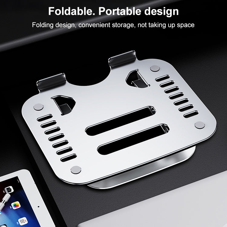Support d'ordinateur portable réglable R-JUST HZ08 à deux trous, HZ08