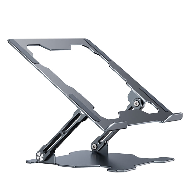 Support d'ordinateur portable réglable à levage mécanique R-JUST HZ09, HZ09 Gris, HZ09 Argent