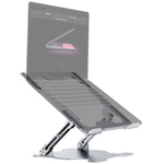 Support d'ordinateur portable réglable à levage mécanique R-JUST HZ09, HZ09 Gris, HZ09 Argent