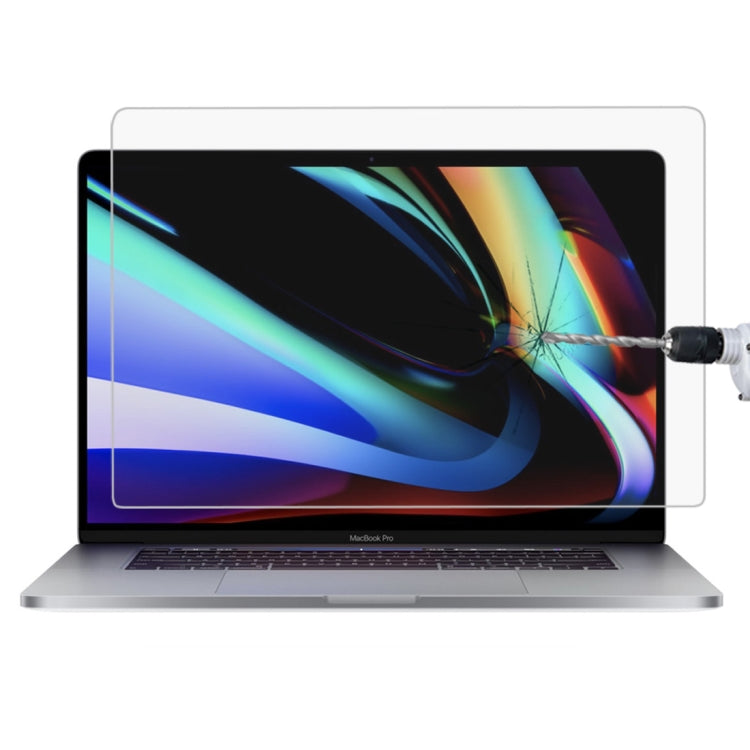 Pour MacBook Pro 16 pouces 9H Film de protection d'écran en verre trempé pour ordinateur portable, 1 pièce