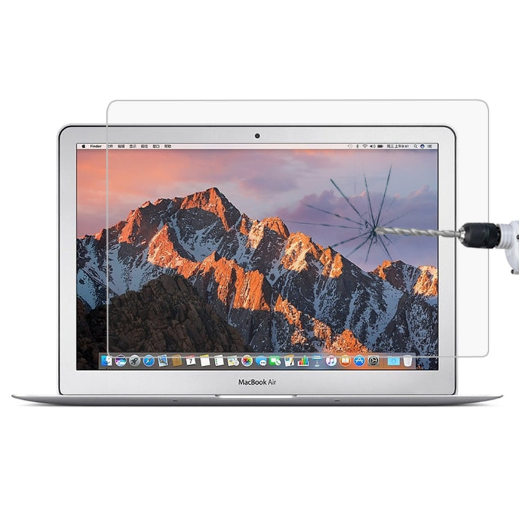 Film en Verre Trempé Anti-explosion HD d'une Dureté de Surface de 9H pour MacBook Air 13,3 pouces (A1369 / A1466)