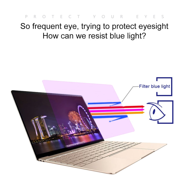 Film en verre trempé anti-explosion 9H de dureté de surface anti-lumière bleue pour MacBook Air 13,3 pouces (A1369 / A1466), pour MacBook Air 13,3 pouces (A1369 / A1466)