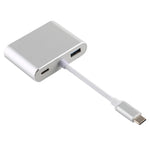 Adaptateur multifonction 4 en 1 USB / Type-C vers HDMI 4K + VGA + USB 3.0