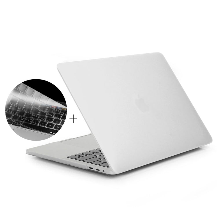 ENKAY Hat-Prince Étui de protection rigide en plastique mat 2 en 1 + protecteur de clavier ultra-fin en TPU version européenne pour MacBook Pro 13,3 pouces 2016 sans Touch Bar (A1708), 13,3 pouces sans Touch Bar version européenne
