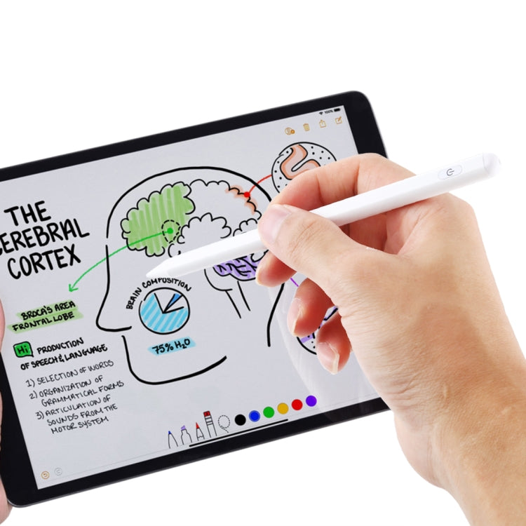 Stylet capacitif à pointe superfine de 1,7 mm, prévient les touches accidentelles, pour écran tactile