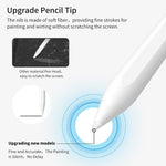 Stylet capacitif à pointe superfine de 1,7 mm, prévient les touches accidentelles, pour écran tactile