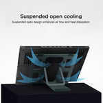 Support de refroidissement pour ordinateur portable Lenovo Z2 Legion Gears en alliage d'aluminium avec dissipation thermique
