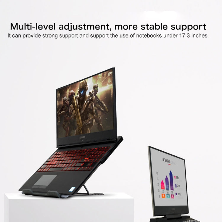 Support de refroidissement pour ordinateur portable Lenovo Z2 Legion Gears en alliage d'aluminium avec dissipation thermique