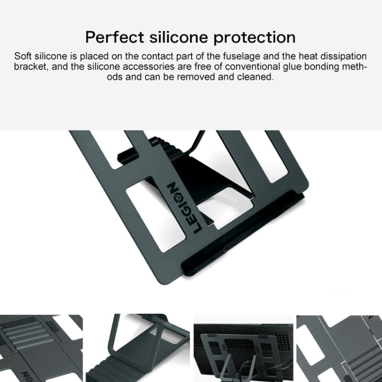 Support de refroidissement pour ordinateur portable Lenovo Z2 Legion Gears en alliage d'aluminium avec dissipation thermique