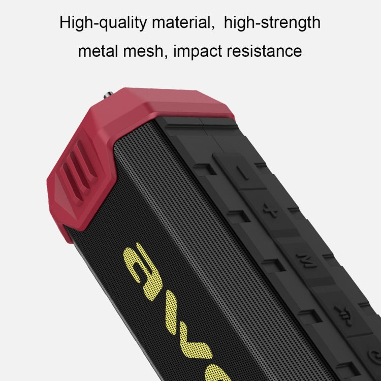 Haut-parleur Bluetooth awei Y280 IPX4 avec batterie externe, basses renforcées, micro intégré, support FM / USB / carte TF / AUX, Y280