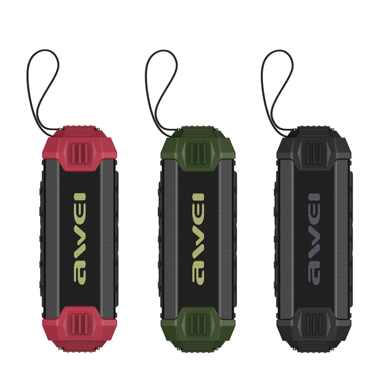 Haut-parleur Bluetooth awei Y280 IPX4 avec batterie externe, basses renforcées, micro intégré, support FM / USB / carte TF / AUX, Y280