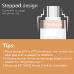 Adaptateur OTG de charge et transmission de données Mcdodo OT-1942 USB-C / Type-C vers USB 3.0 AF