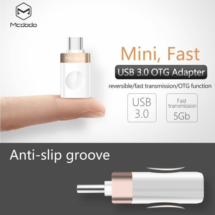 Adaptateur OTG de charge et transmission de données Mcdodo OT-1942 USB-C / Type-C vers USB 3.0 AF