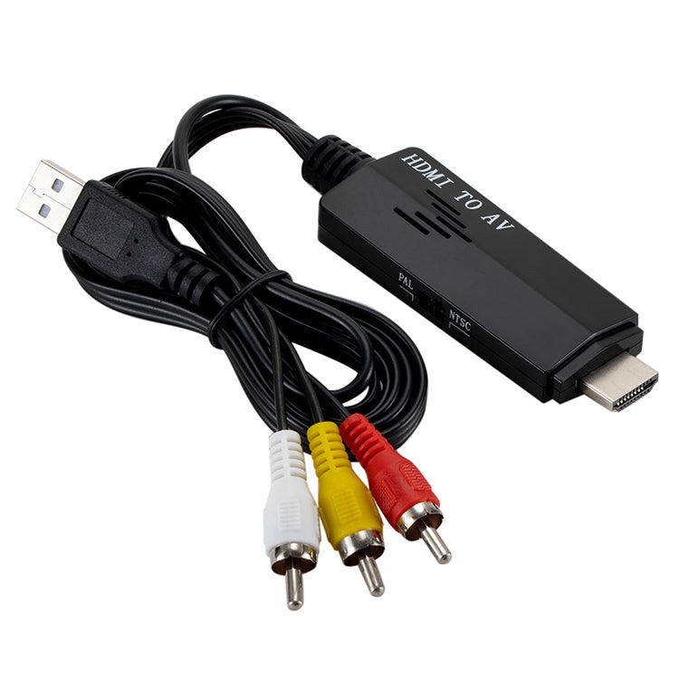 Câble adaptateur convertisseur HDMI vers RCA 1080P