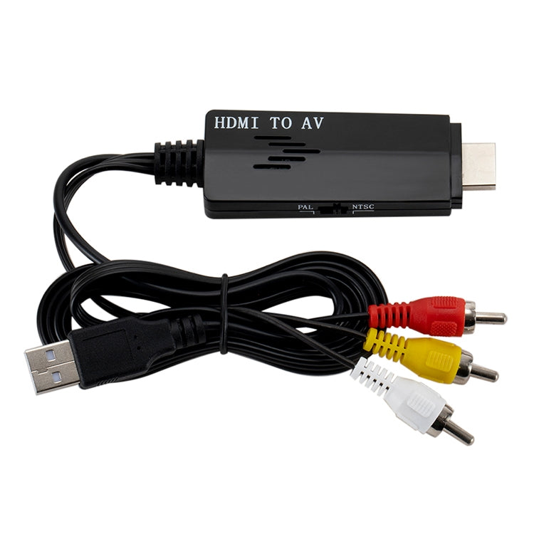 Câble adaptateur convertisseur HDMI vers RCA 1080P