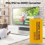 PS1/PS2 vers sortie HDMI HD 1080P