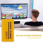 PS1/PS2 vers sortie HDMI HD 1080P