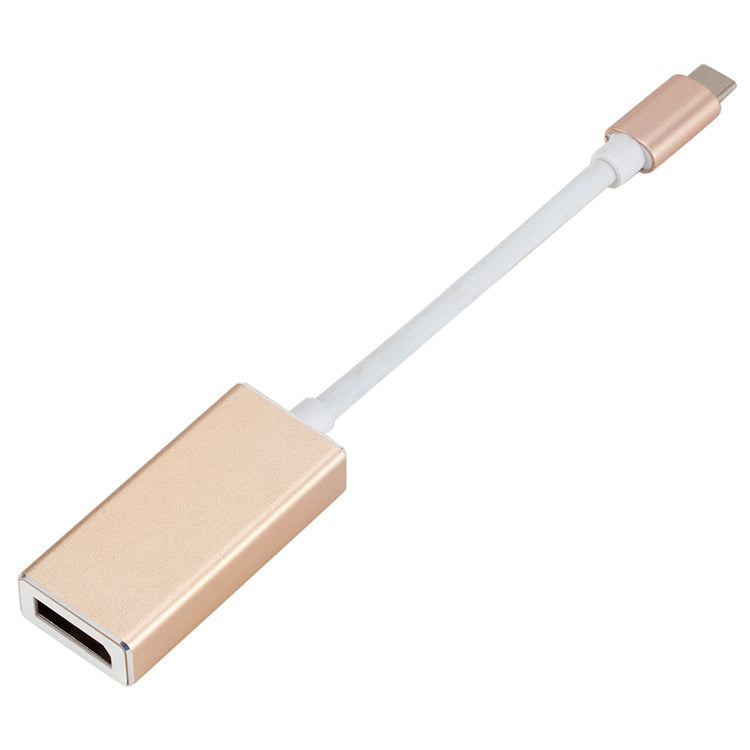 Convertisseur HD USB-C / Type-C 3.1 mâle vers DisplayPort femelle, longueur : 12 cm