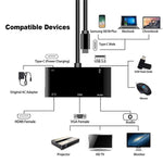 Convertisseur USB-C / Type-C vers HDMI / VGA / USB 3.0 / PD