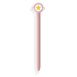 Étui de protection en silicone mignon de dessin animé pour Apple Pencil 2 (Patte de chat rose), Pour Apple Pencil 2