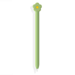 Étui de protection en silicone mignon de dessin animé pour Apple Pencil 2 (Patte de chat rose), Pour Apple Pencil 2