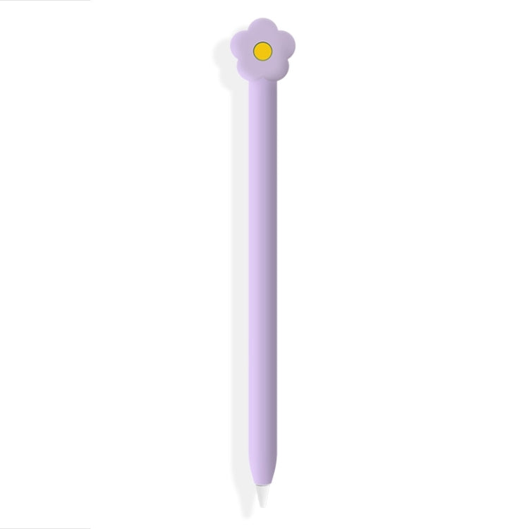 Étui de protection en silicone mignon de dessin animé pour Apple Pencil 2 (Patte de chat rose), Pour Apple Pencil 2
