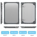 Pour MacBook Pro 16 pouces A2141 (2019) PC + TPU Coque de protection bicolore pour ordinateur portable